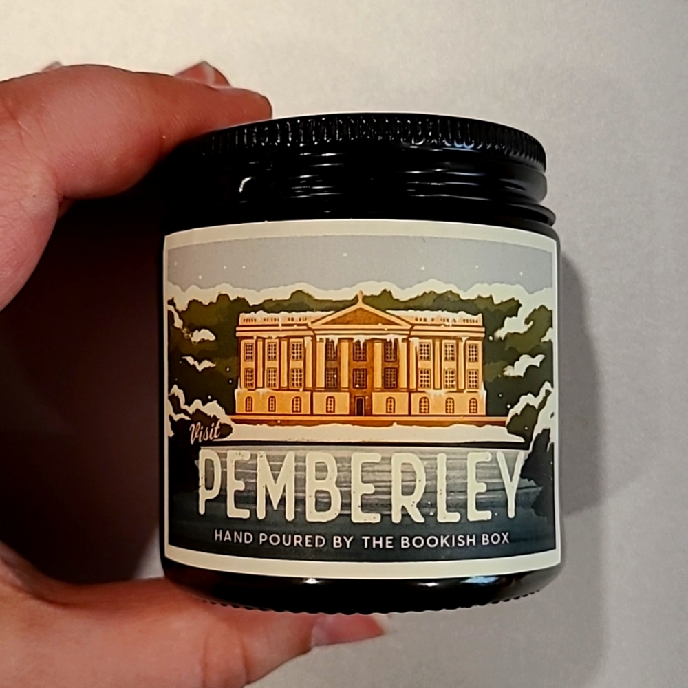 Pemberley Pride & Prejudice Bookish Candle